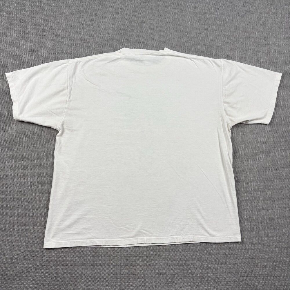 Vintage 96 Mirage Las Vegas T-Shirt XL White Summer Palm Tree Graphic Made USA - Picture 7 of 8